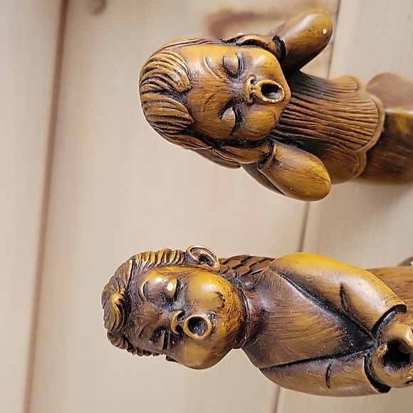 Vintage Legnoart Italy Cherub Child Angels - 2 - Picture 6 of 8